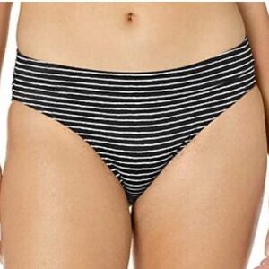 NWT PrAna Striped Black/White Ramba Swim Bottom